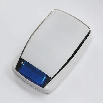 Three color optional 120db wired outdoor siren with flash light loud sound security alarm system