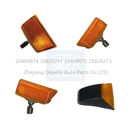 
20409874 20409875 20826213 20826211 Tractor Side Light Plastic Turn Signal Lamp For volvo 