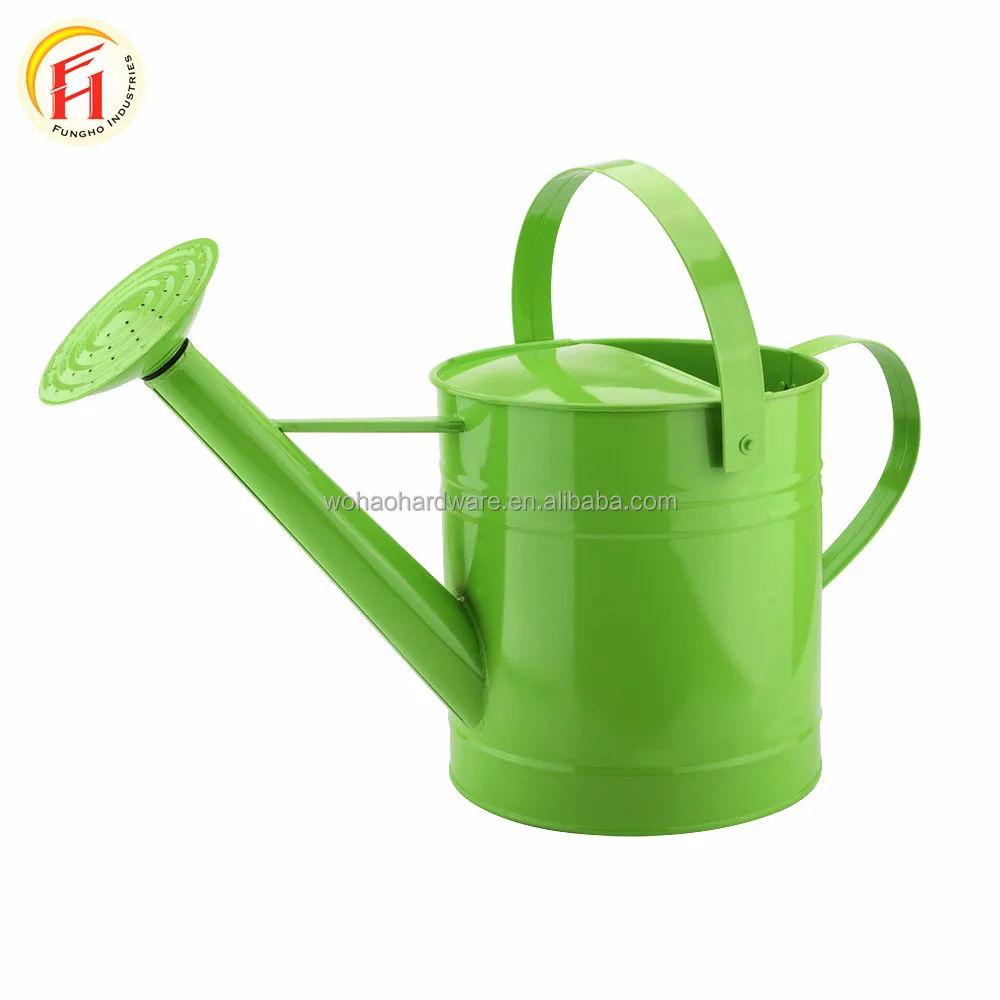
5L Round Galvanized Metal Watering Can/Watering pot 