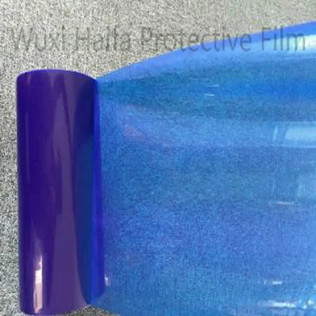 Blue flm for aluminum profile surface protection