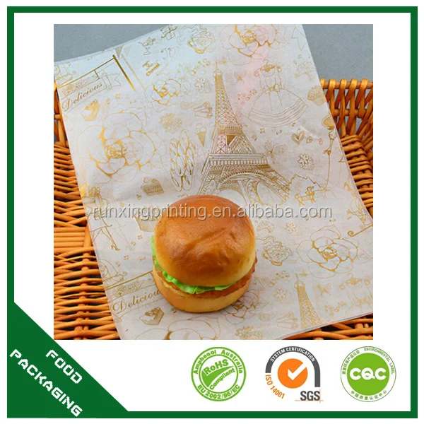 Масло доказательство бумага оберточная бумага для выпечки