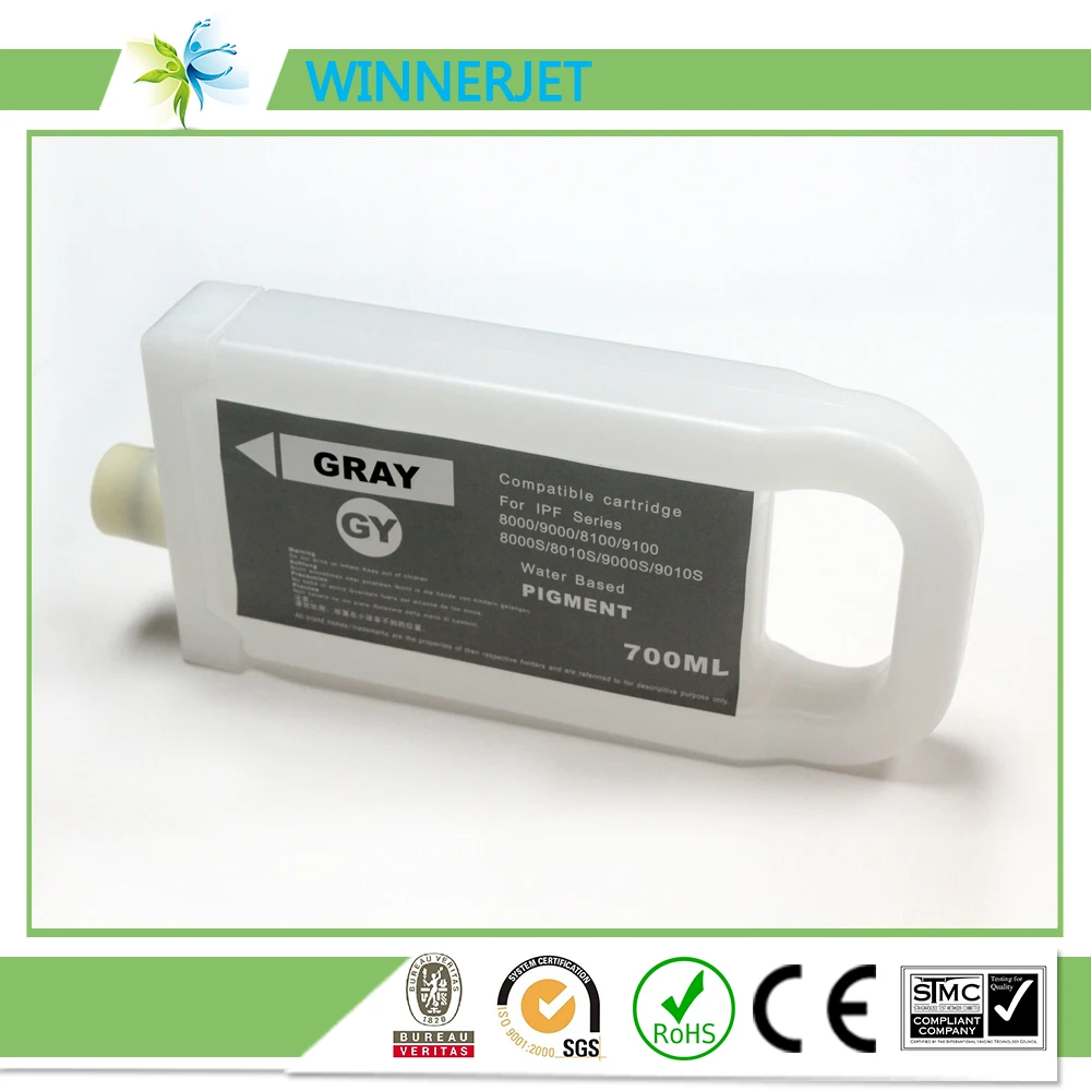 Высокое качество pfi 701 702 чернильный картридж для canon ipf8100 9100 заправка картриджа