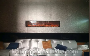 1600mm Modern Flame Electric Fireplace No Heat for Outdoor Household RV Hotel and Car Use