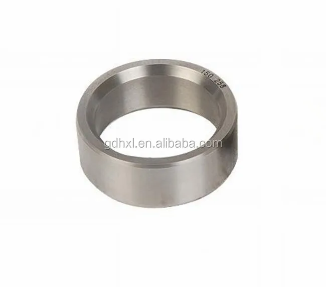 CNC machining polished stainless steel round hollow spacer ring