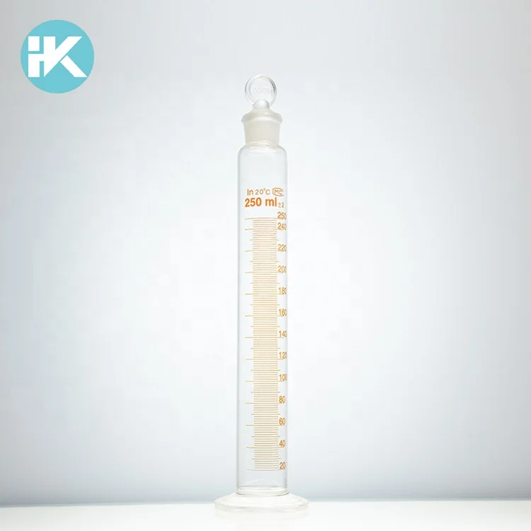 Huke индивидуальные Сериализованные и сертифицированные 250 мл весы Лаборатории Смешивания измерительный цилиндр