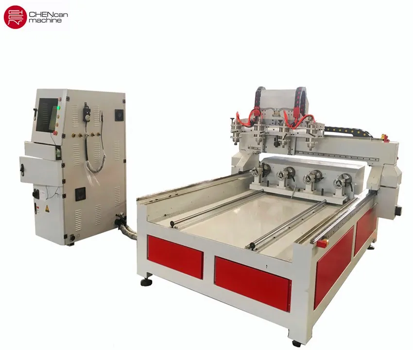 Multipurpose China CNC 4 Axis Wood Engraving Machine
