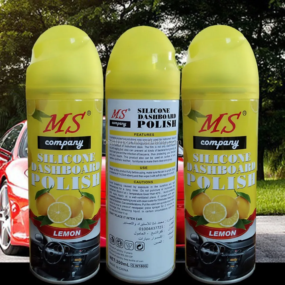 
Aerosol Spray Dashboard Polish 