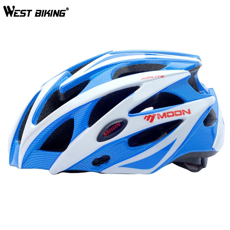 
WEATBIKING Brand Professional Bicycle/Cycling Helmet Ultralight Integrally-molded 21 Air Vents Road Mountain Adult Bike Helmet 