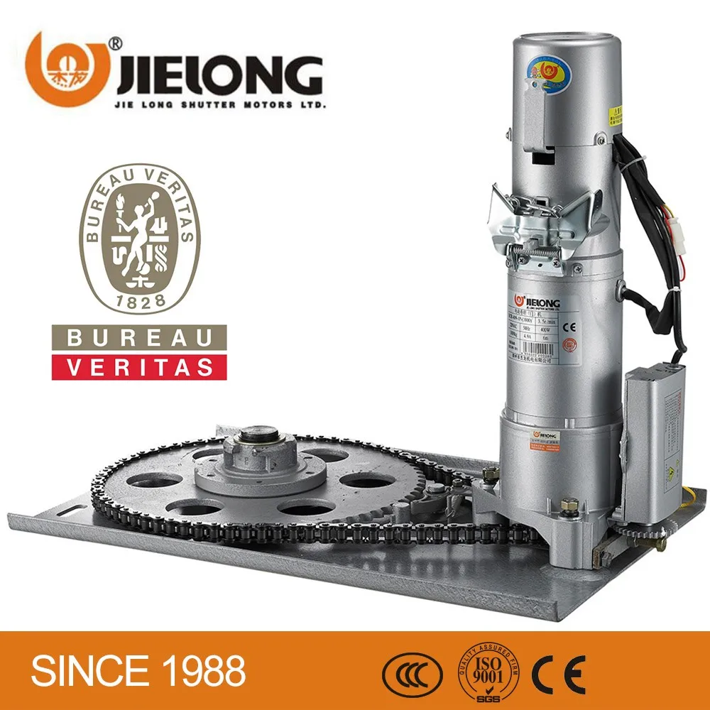 Jielong ECR-1000KG Electric rolling door gear motor AC Electric Limit roller shutter door motor