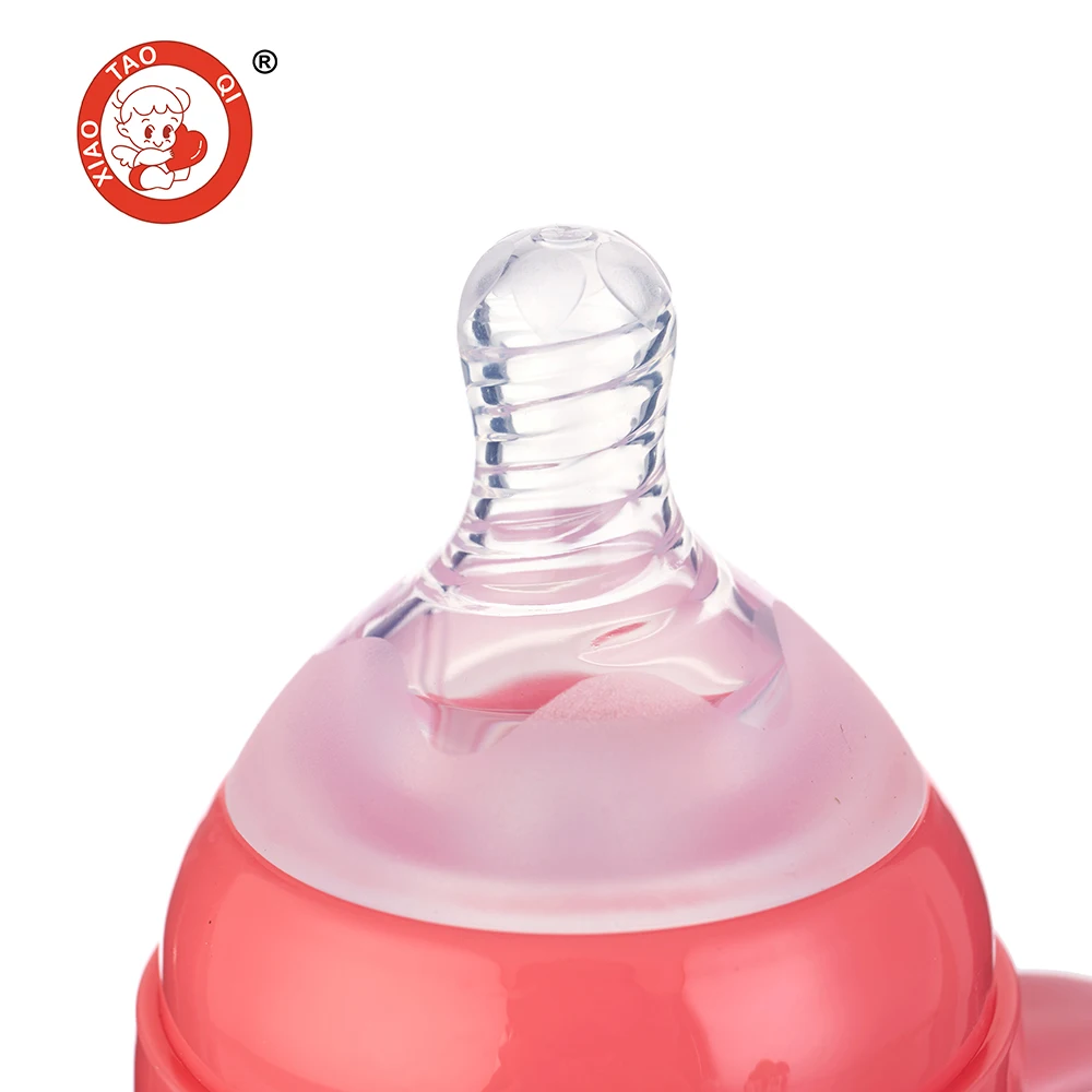 Customizable Labels Baby Tritan Bottle with Handle Standard Silicon Milton Manual Steriliser for Baby BPA Free,nitrosamine Free