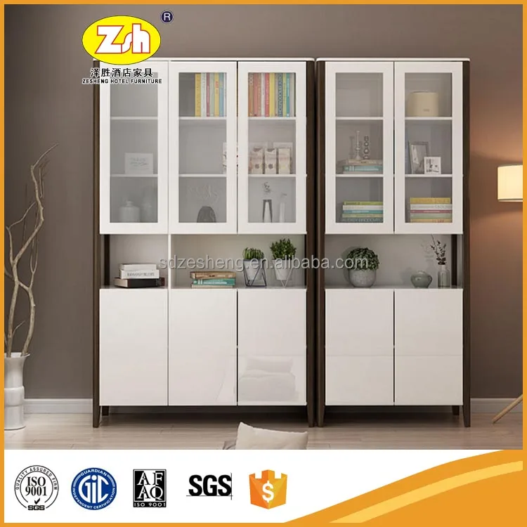 New Foshan wood bookcase hotel dressing table ZH-03