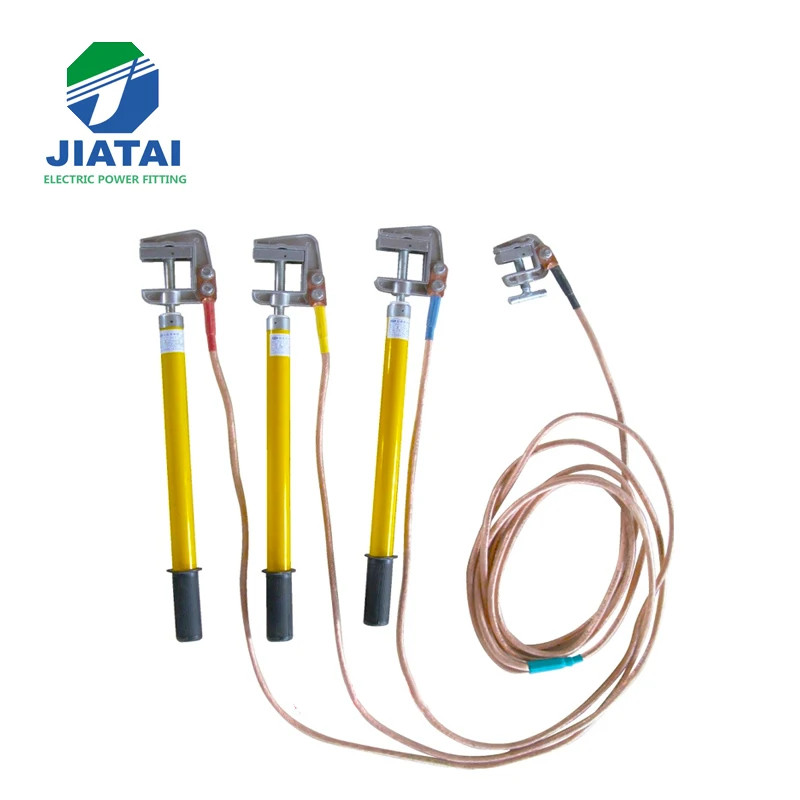 earthing leads or earth stick with ground wire or earth wire sets