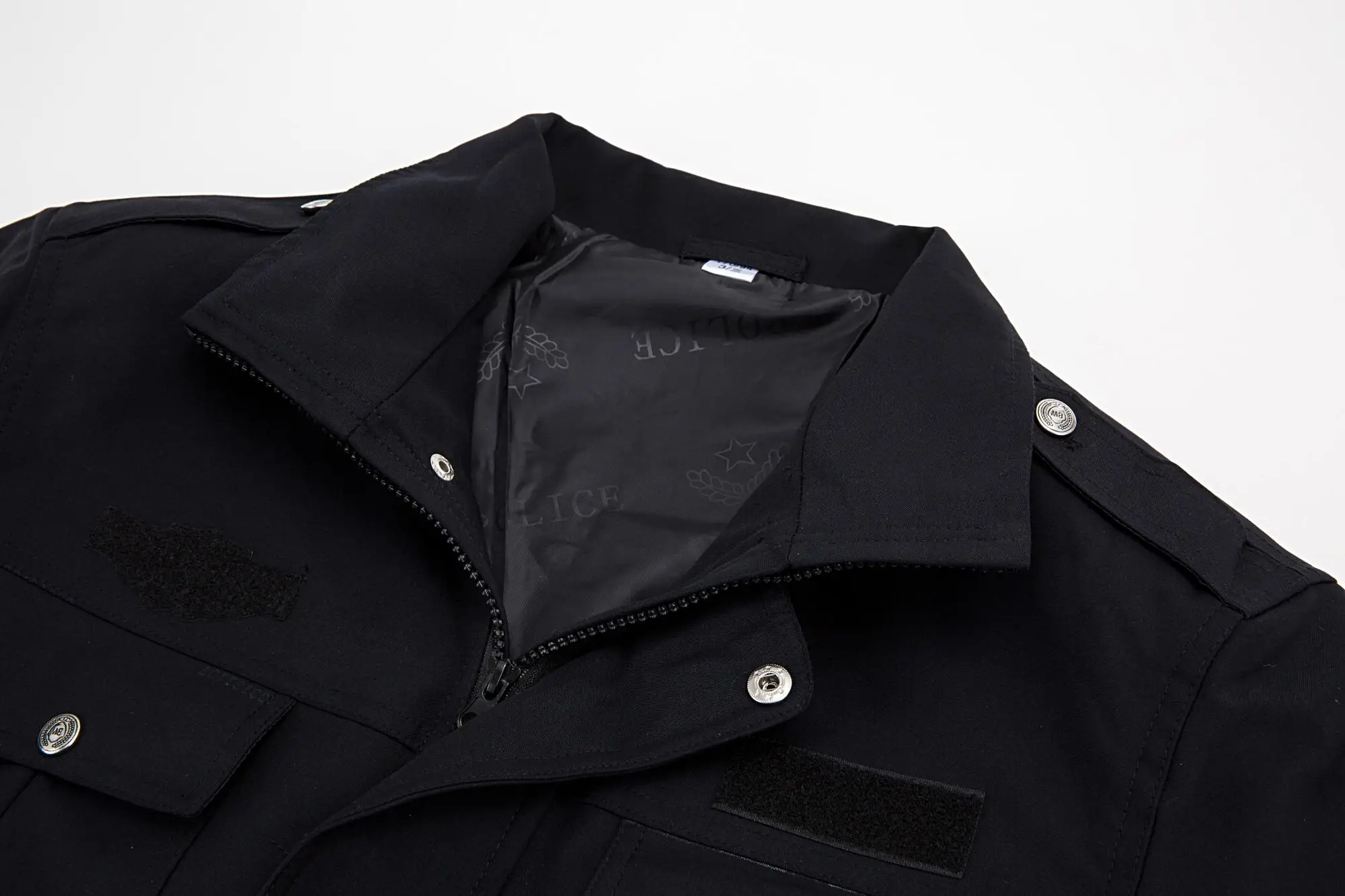 
High quality long sleeve security guards uniforms blue color security guard uniforms jacket and pants for sale 