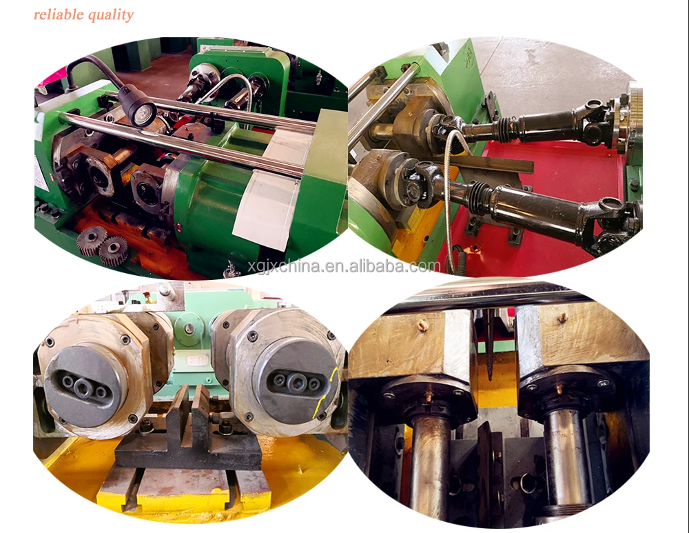 
China Supplier High Efficiency Construction Tool Rib Peeling Rebar Thread Rolling Machine 