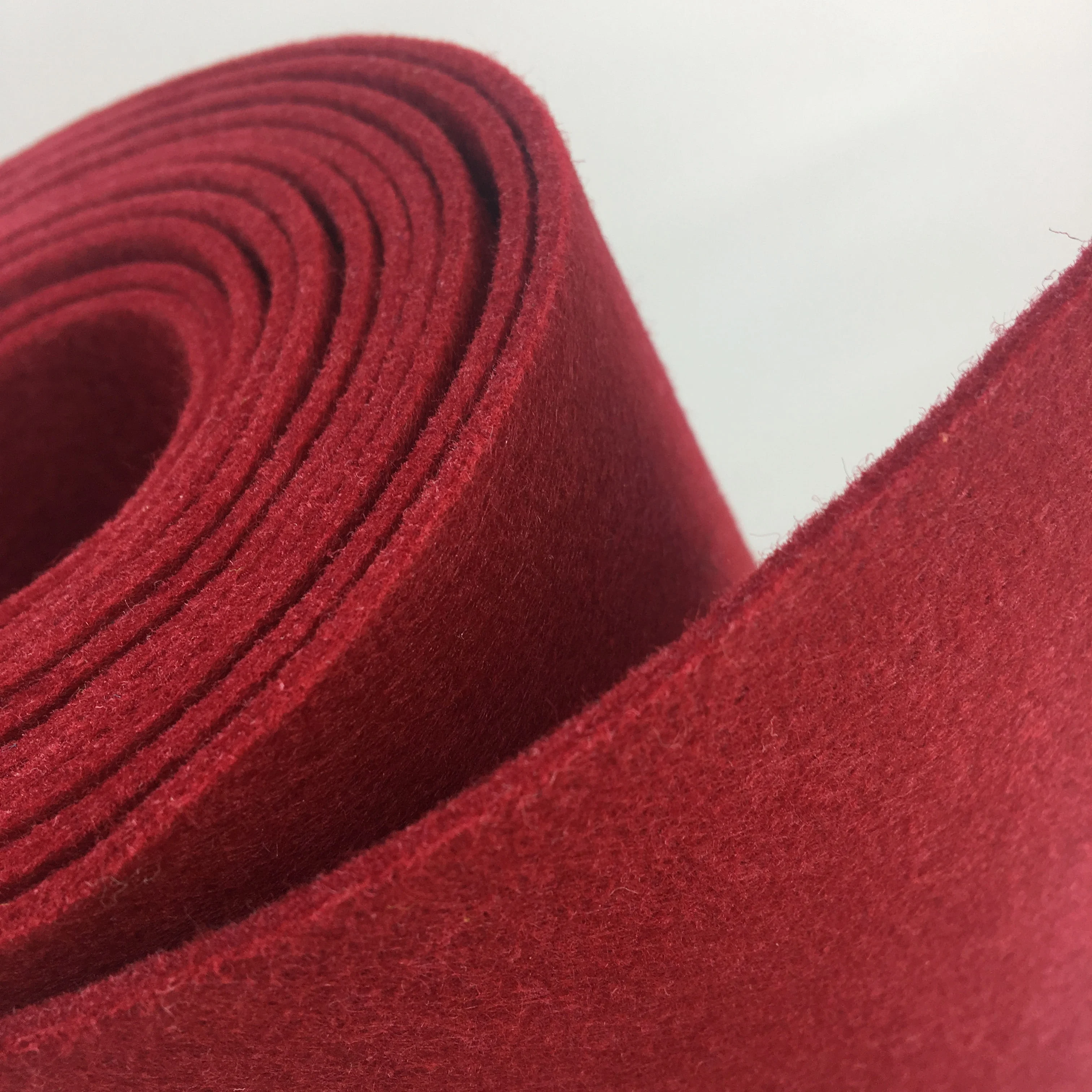 China Big Factory Good Price chemical fiber polyester needle punched felt carpet yarn nonwoven fabric for speaker box wholesale