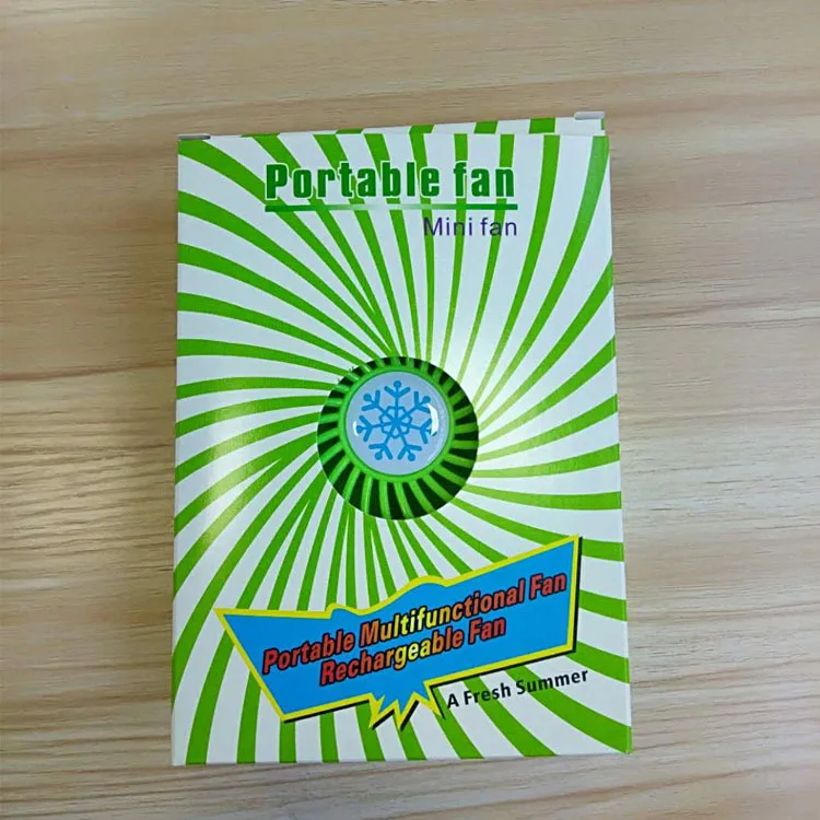 Портативный внешний аккумулятор с вентилятором/внешний аккумулятор с мини-вентилятором/портативное зарядное устройство с мини-вентилятором