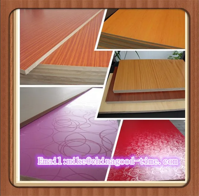 
Melamine Laminated MDF sheet board/Melamine Particle Board 