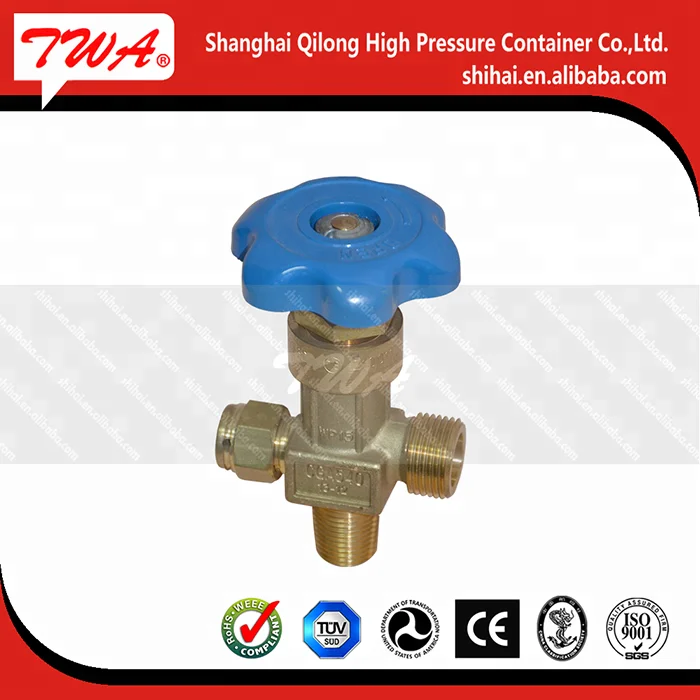 hot sale high pressure CGA540/CGA870 brass oxygen cylinder valve