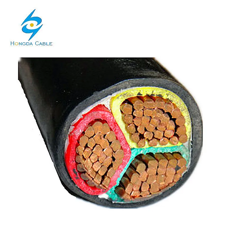 XLPE изолированный кабель LV/MV стальной провод/лента бронированный кабель 3 4 ядра 25 35 mm2