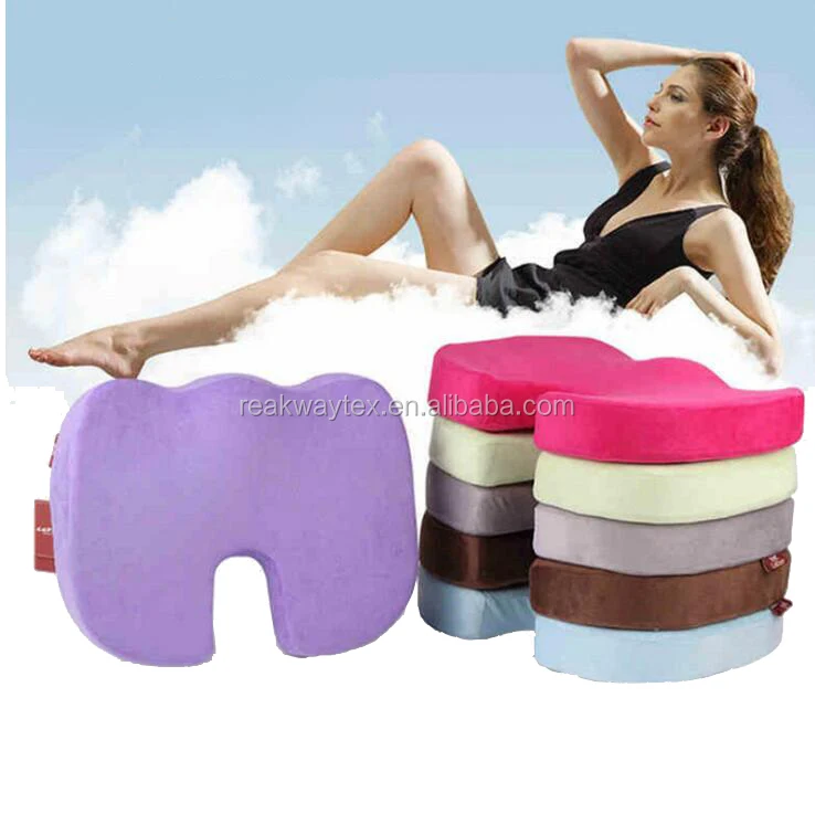 REAKWAY Surgeon recommended bbl pillow butt augmentation coccyx orthopedic memory foam seat cushion