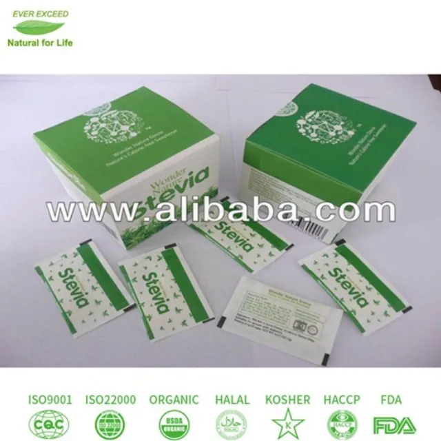 
zero calorie healthy stevia erythritol blend sachet 