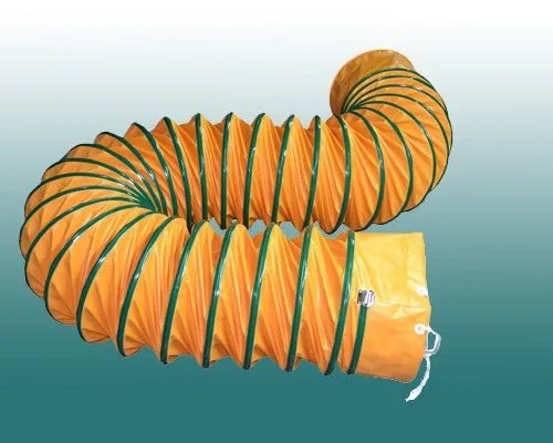 
duct hose PVC Coated tarpaulin Ventilation mine gas pipeline 