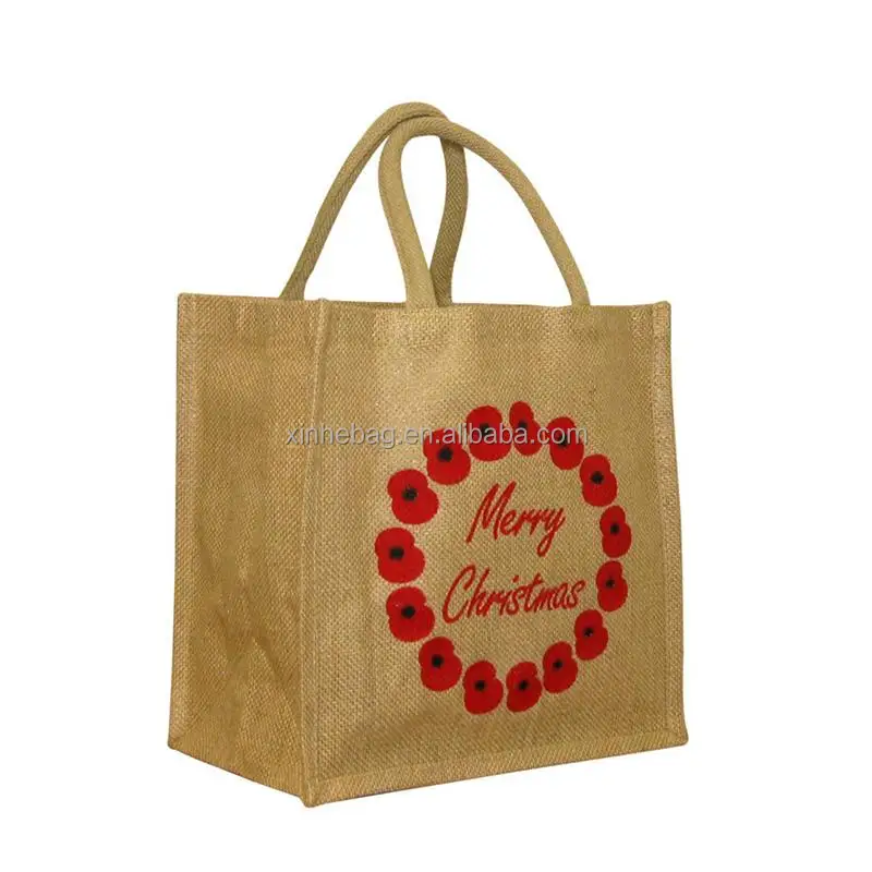 Jute shopping bag