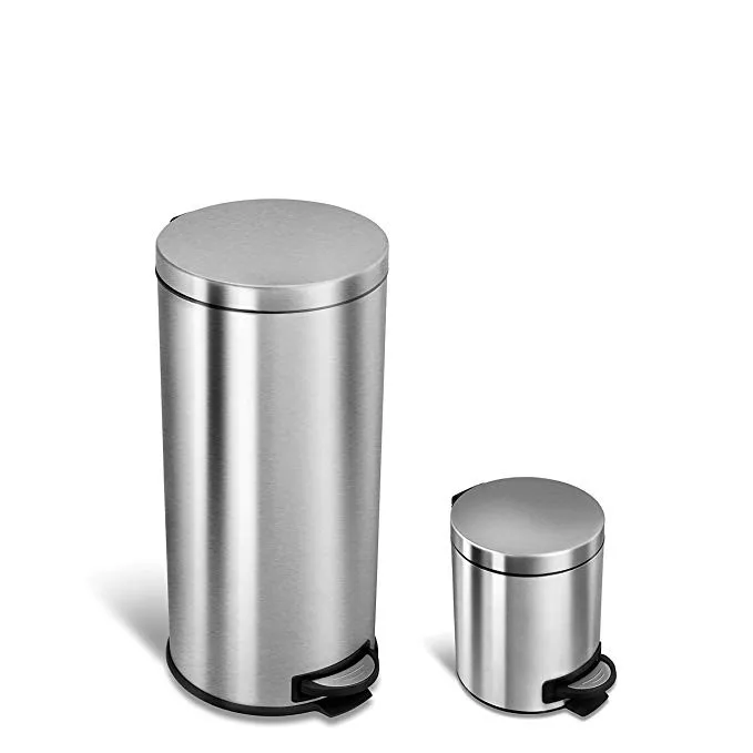 Metal pedal bin heavy duty storage bins