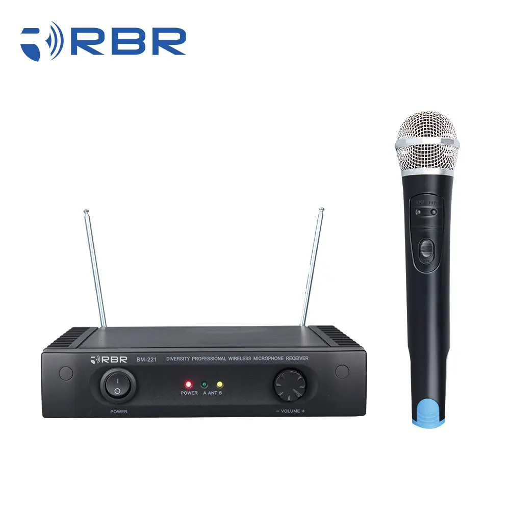 bm221 single channels Professional VHF Wireless Microphone Karaoke microphone