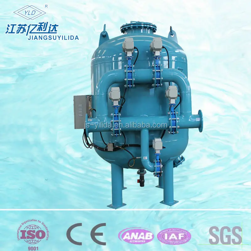 Automatic shallow sand filter for Cooling towers recirculation water