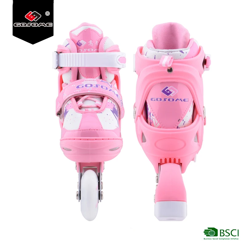 GOSOME GX-1507 inline skating roller  four wheel skates shoes for adult roller skates best price sale