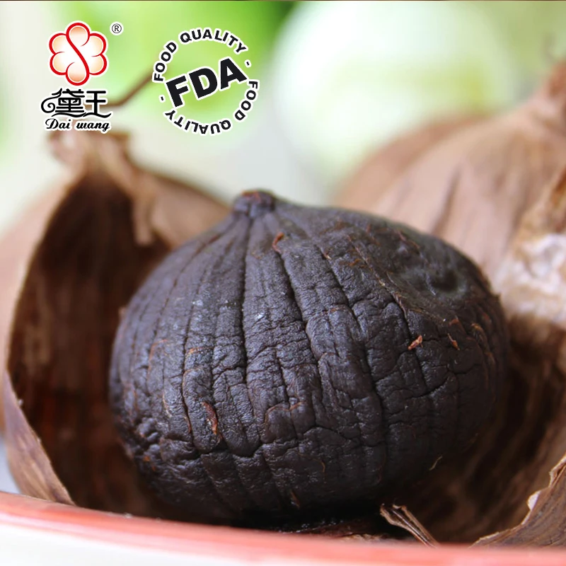 
Yunnan Fermented OEM Natural Peeled single solo black garlic Factory 