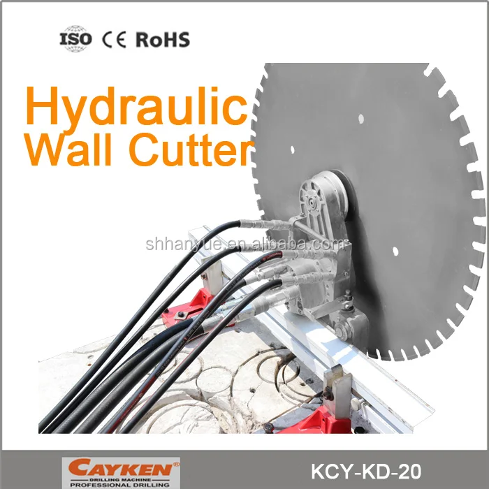 Cayken Hydraulic Wall Saw 1800mm Diameter Blade Concrete cutting tools KCY-KD-20