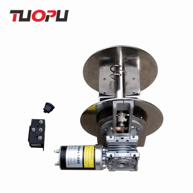 Free Fall Series DC Boat Drum Winch For Sale