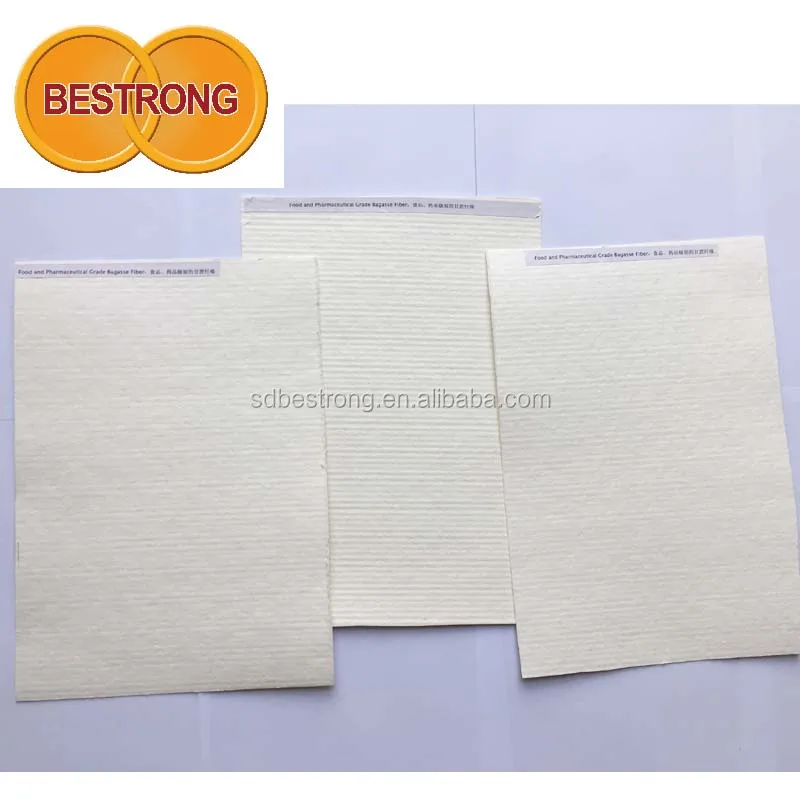 Сырья багасса волокна для бумаги и бумажной промышленности