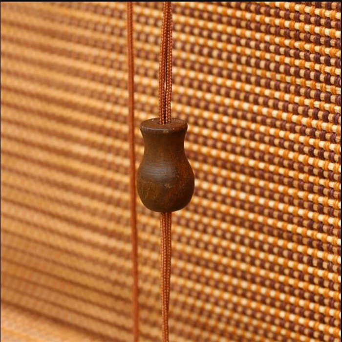 bamboo motorized roller blind decoration for home  waterproof day and night roller blind electric blinds