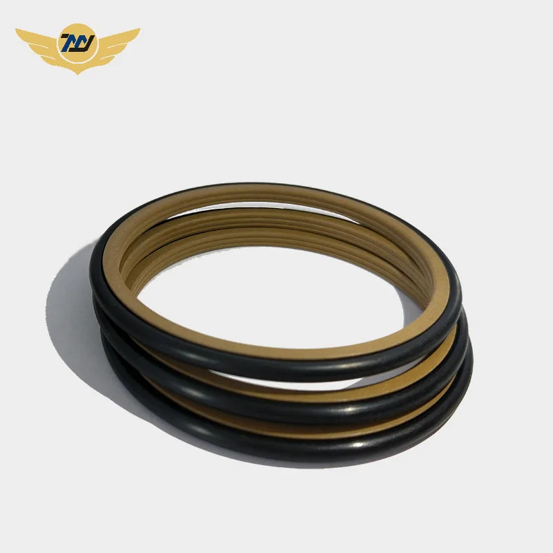 Hydraulic Cylinder Rotary Piston Rod PTFE Filled Bronze Wear Resistance GRS Seals