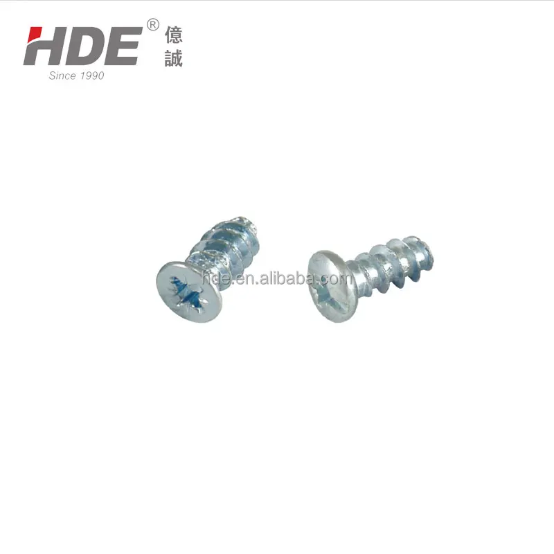 Cheap euro stainless steel furniture hardware chair self tapping cross recessed self tapping hex head screws
