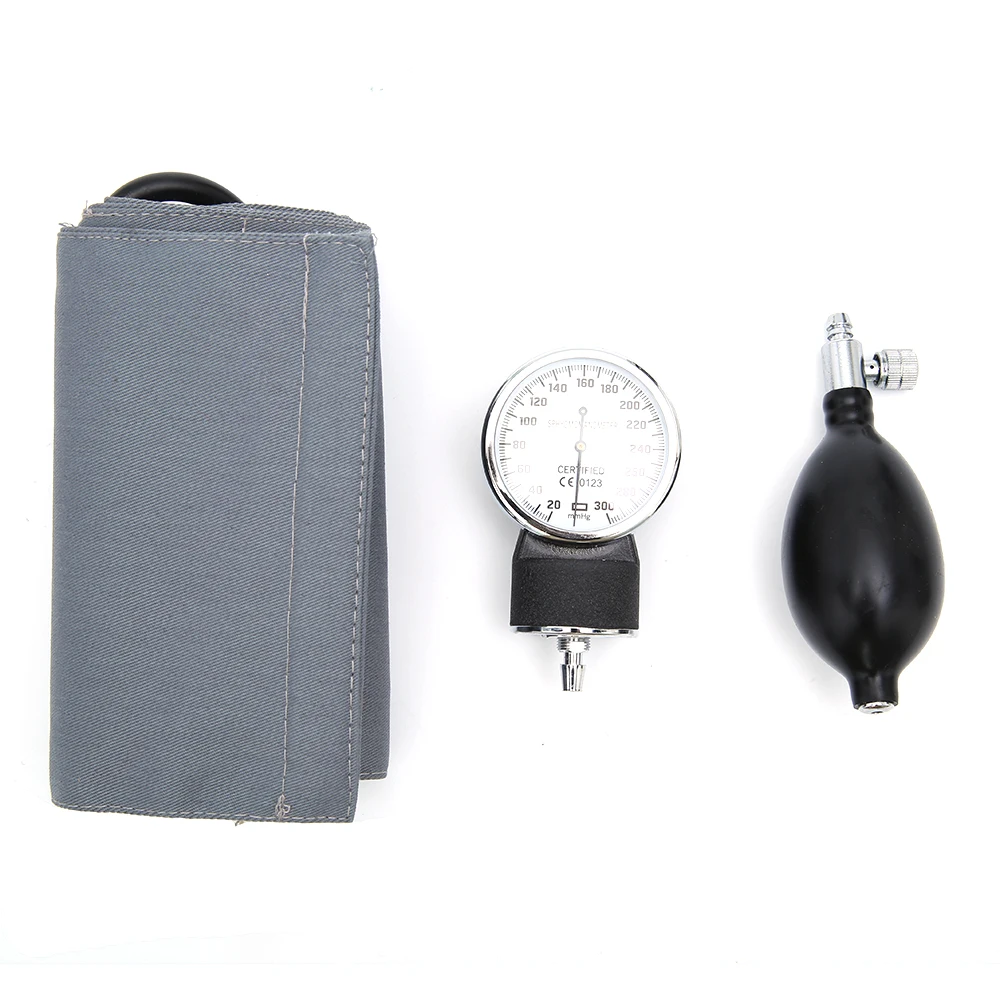 Factory price portable medical doctor manual aneroid sphygmomanometer with stethoscope and soft cuff