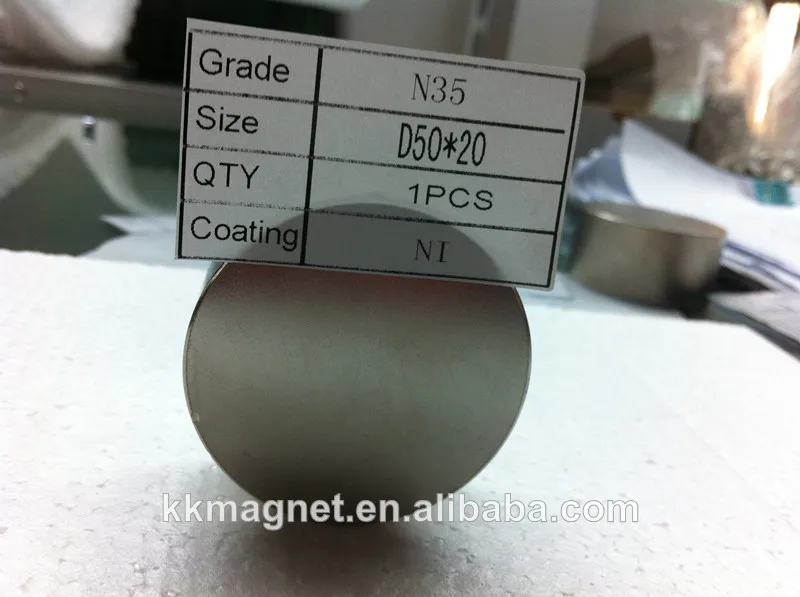 N45 большой цилиндр магнита ndfeb d45*20 d45*20 45 x20