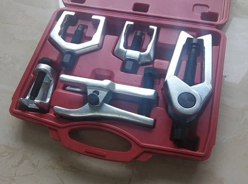 
5pc Front End Ball Joint Service Tie Rod Tool Kit Set Pitman Arm Puller Remover 