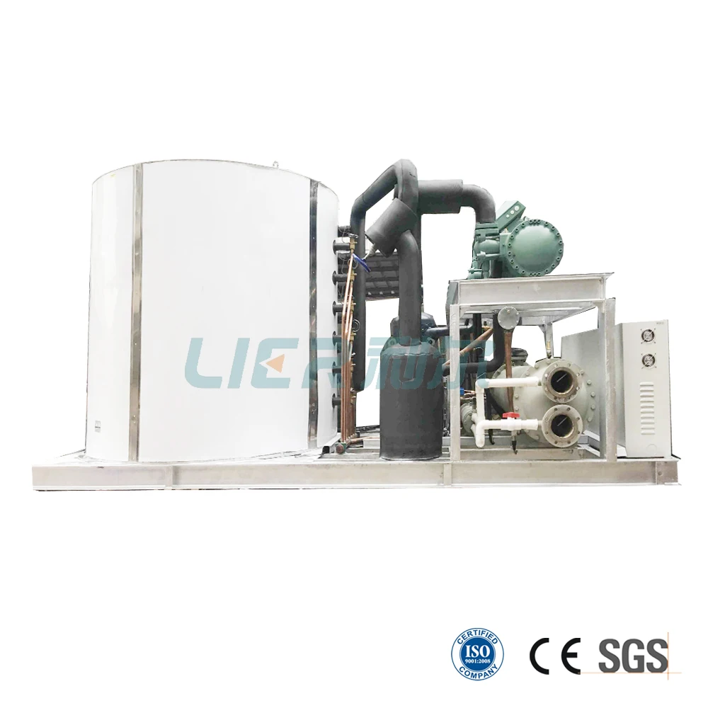 LIER высокое качество фреон система 20 т/24hrs чешуйчатого льда manufacturners