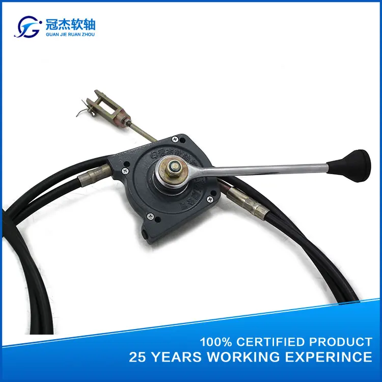 GJ1103 Cement Truck Hand Throttle Joystick Push Pull Cable Control Lever