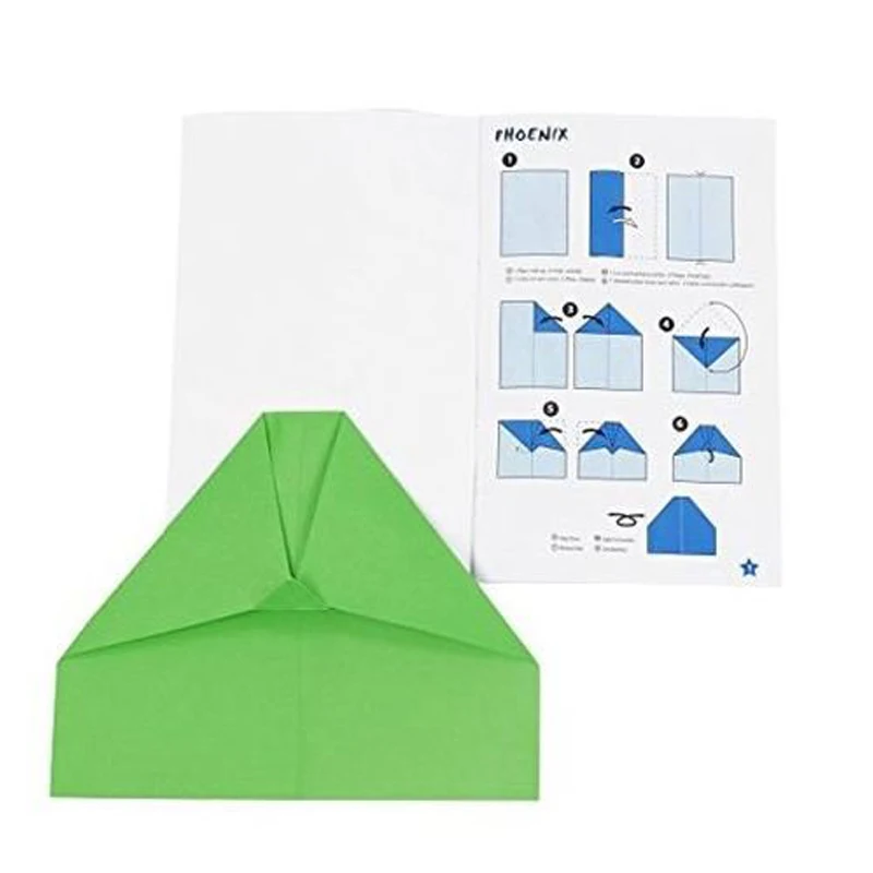 Diy Fold N Fly Origami Paper Airplanes Kit