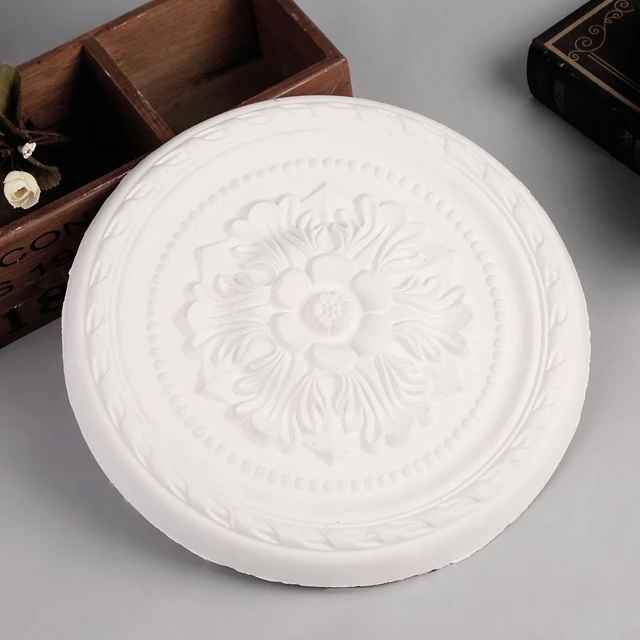 New popular gypsum mold decorative gypsum cornice ceiling medallion mold for decoration