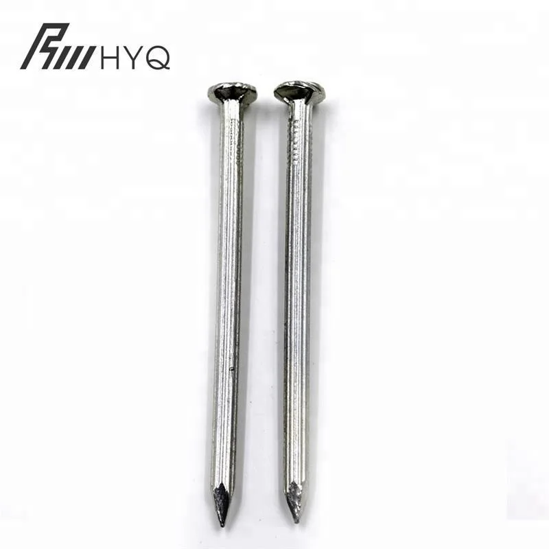 Хорошее качество углеродистая сталь закаленный черный белый бетонный гвоздь