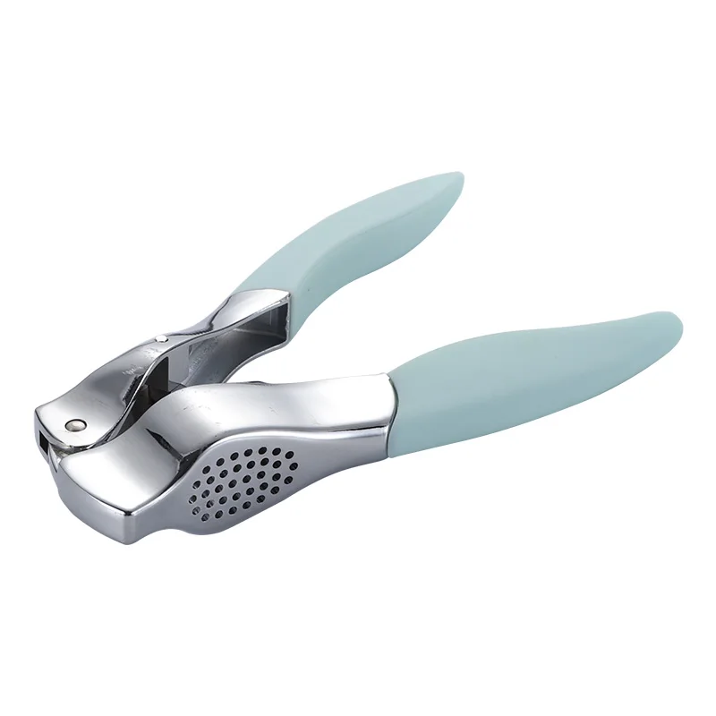 
Zinc alloy garlic press practical kitchen good helper simple and easy to clean garlic granulator 