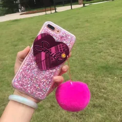 Fashion Love for Iphone6s South Korea mobile phone shell glitter sleeve explosion-proof Rubber Tpu phone covers case