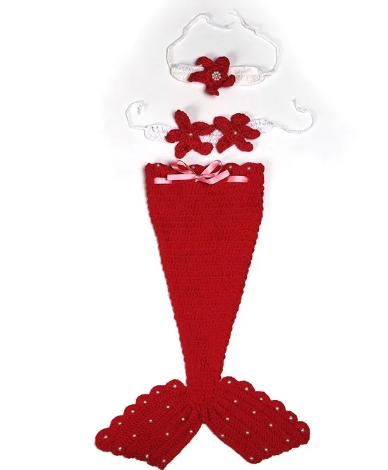 Wholesale Baby Photo Props Newborn Mermaid Design Photo Props Baby Clothing