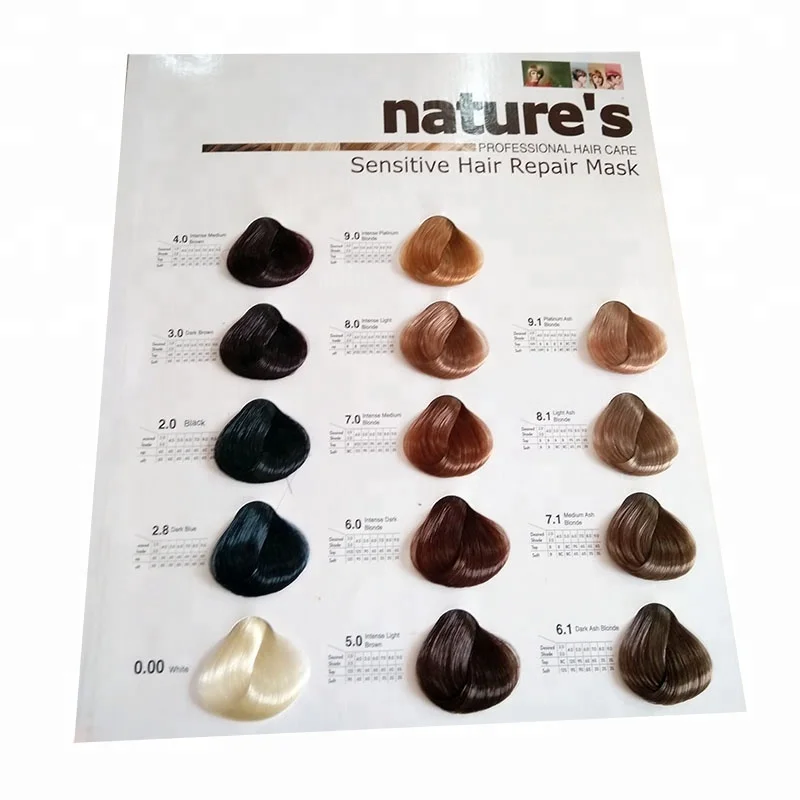 Bio-plant Ammonia Free Natural Ppd Professional Salon Dye Brands Organic Hair Cream Dye Color